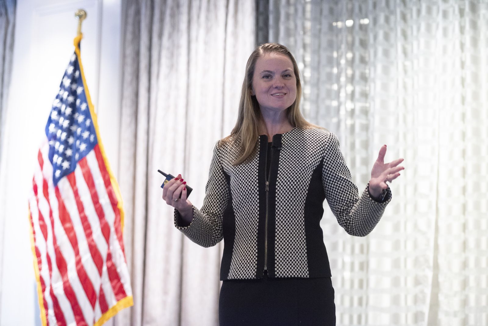 Lauren Saidel-Baker speaking at PMI25