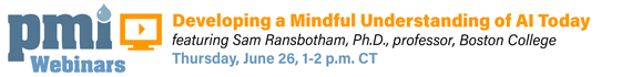 AI Webinar June 26, 102 pm Central Time